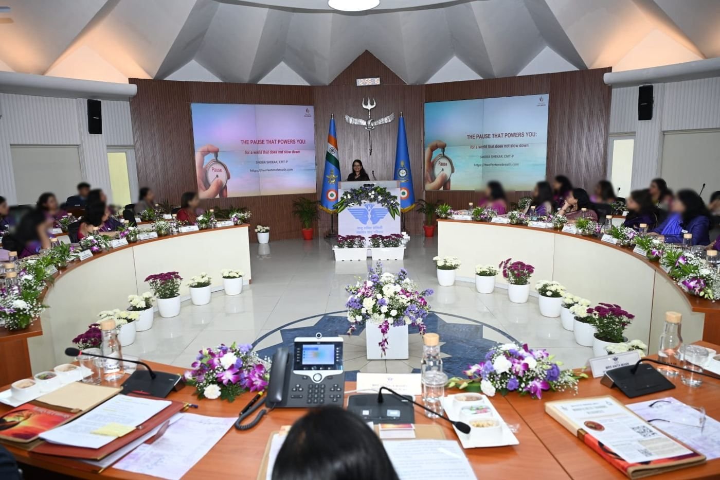 Session for the Air Force Families Welfare Association, Western Air Command