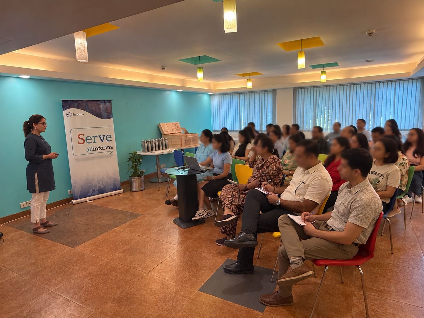 Session for the SERVE team at Taylor & Francis (Informa), Delhi